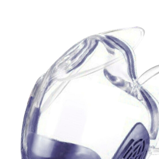 Durable Mask Face Shield Combine Plastic Reusable Transparent Face Mask image {6}
