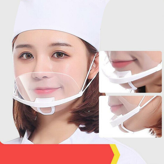 Face Shield Work Wear Environmental Visors Protect Transparent Easy Wear image {6}